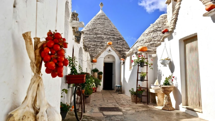 Mooie trulli in puglia